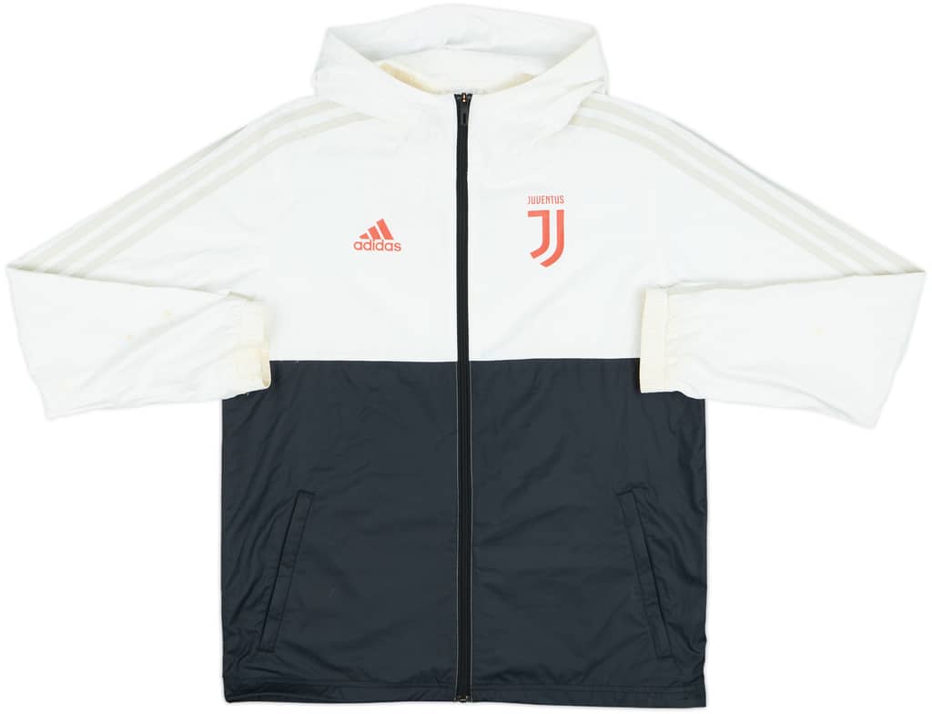 2019-20 Juventus adidas Hooded Track Jacket - 8/10 - (M)