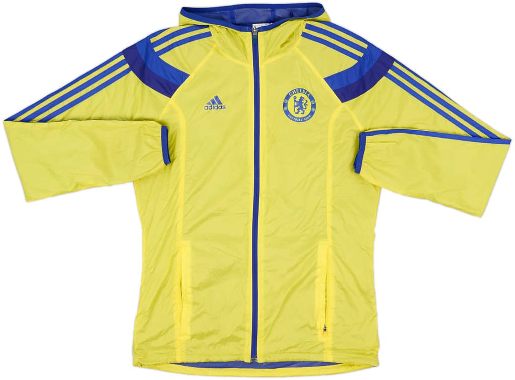2014-15 Chelsea adidas Hooded Rain Jacket - 8/10 - (S)
