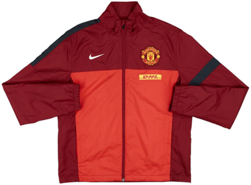 2013-14 Manchester United Nike Track Jacket - 8/10 - (L)