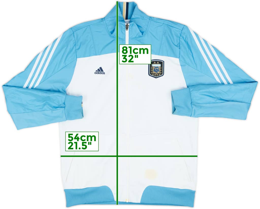 2011-12 Argentina adidas Track Jacket - 5/10 - (L)