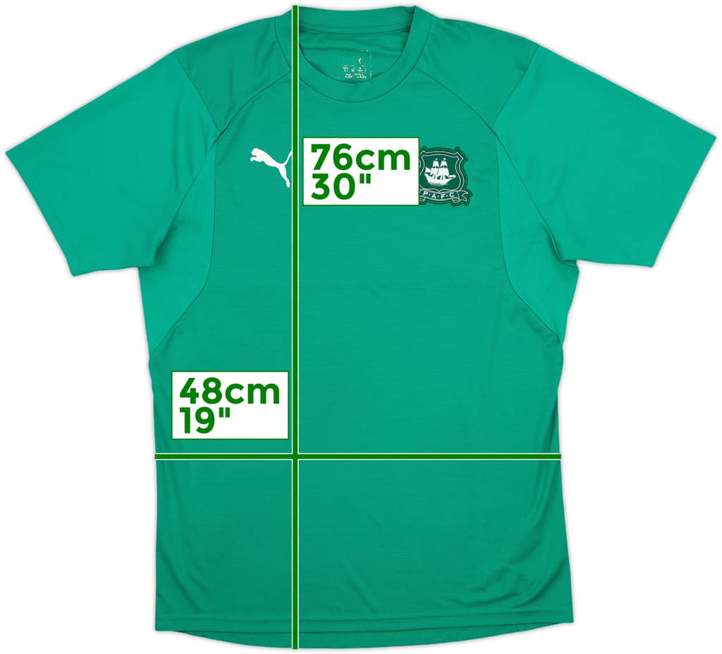 2019-20 Plymouth Argyle Puma Training Shirt - 8/10 - (M)