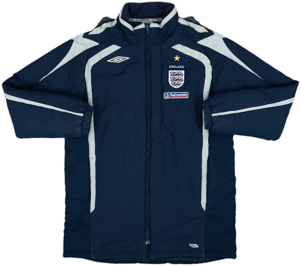 2007-08 England Umbro Padded Bench Coat - 6/10 - (L)