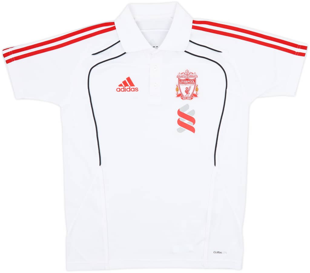 2010-11 Liverpool adidas Polo Shirt - 8/10 - (S)