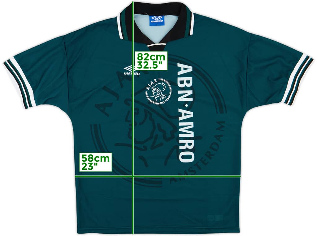 1995-96 Ajax Away Shirt - 10/10 - (L)
