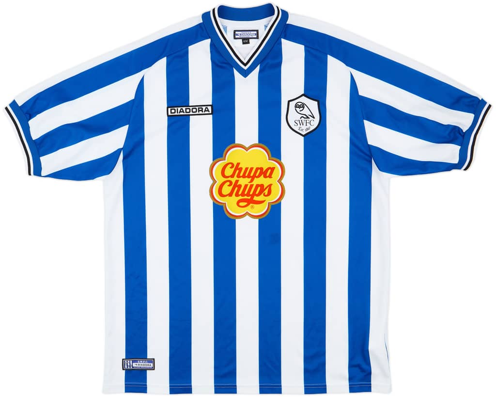 2001-03 Sheffield Wednesday Home Shirt - 10/10 - (L)