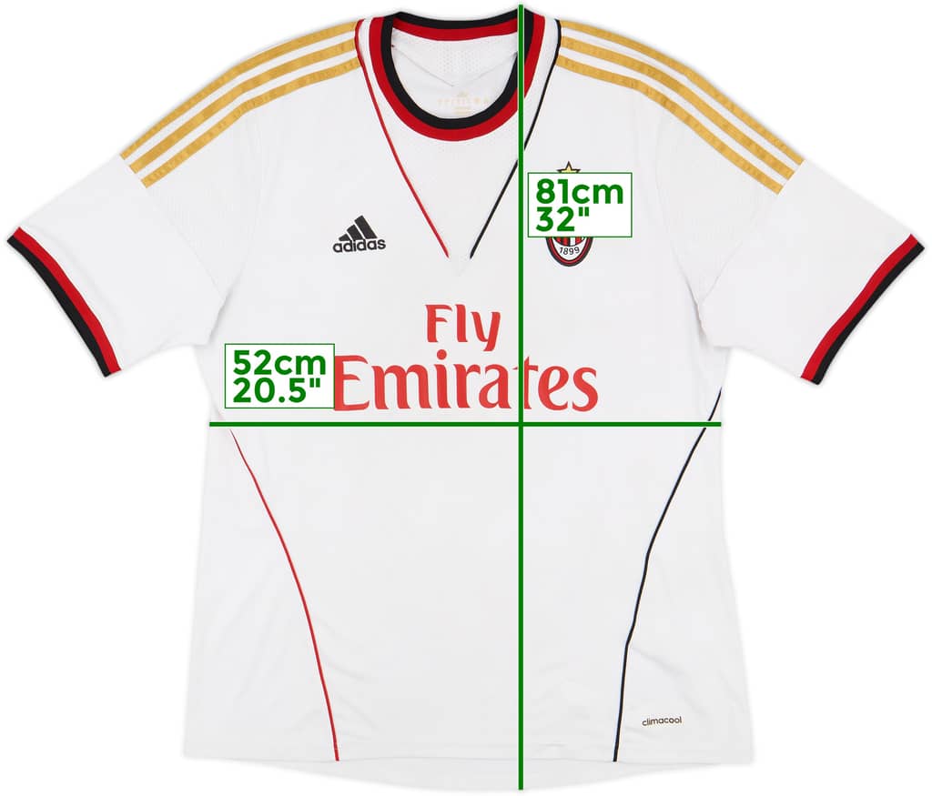2013-14 AC Milan Away Shirt - 6/10 - (L)