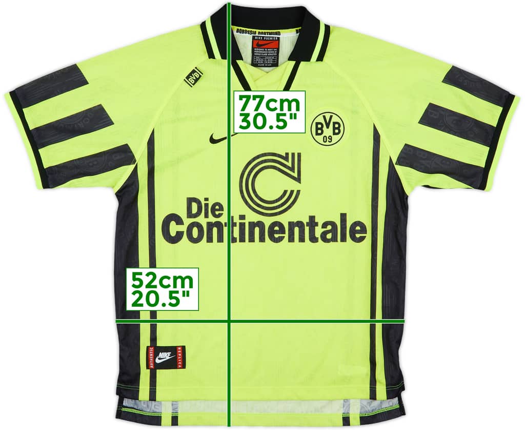 1996-97 Borussia Dortmund Home Shirt - 9/10 - (L)