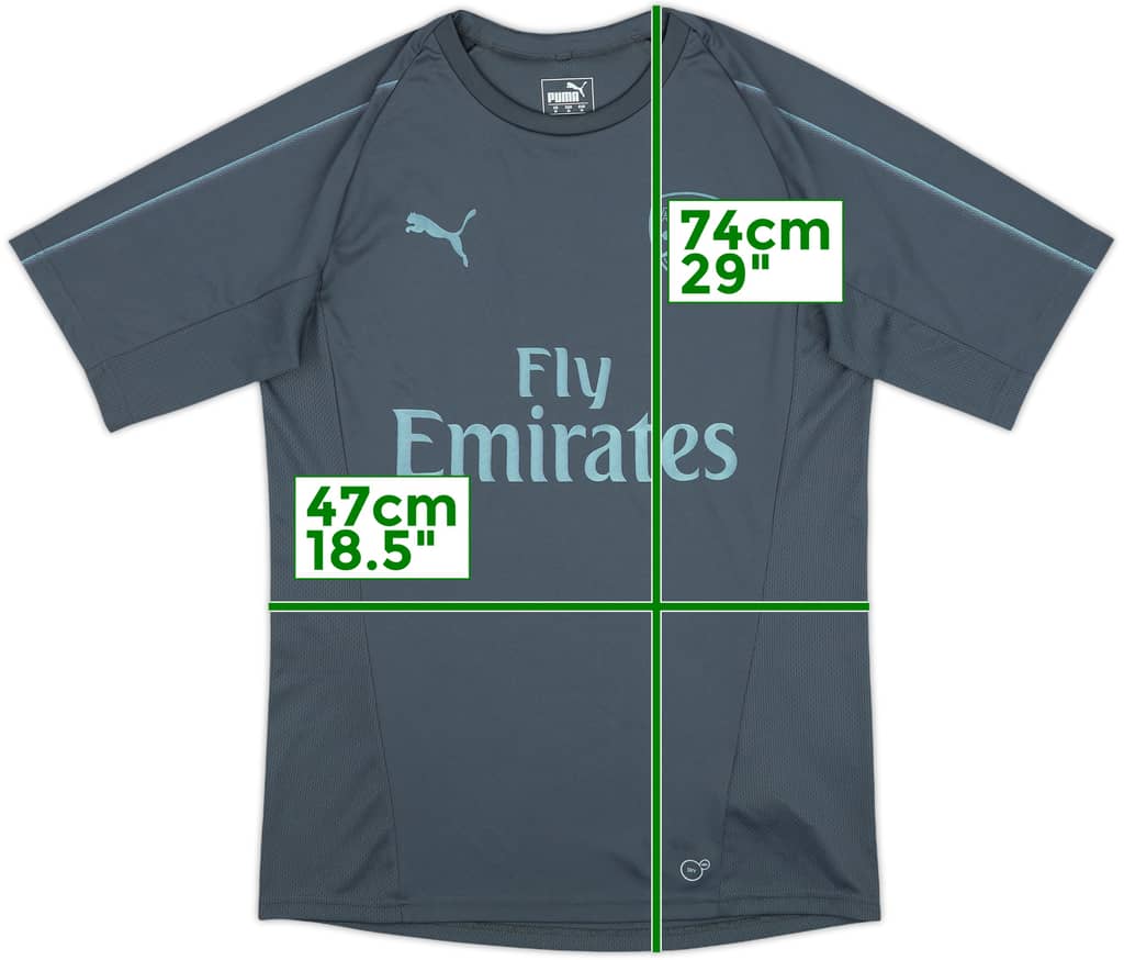 2018-19 Arsenal Puma Training Shirt - 9/10 - (M)