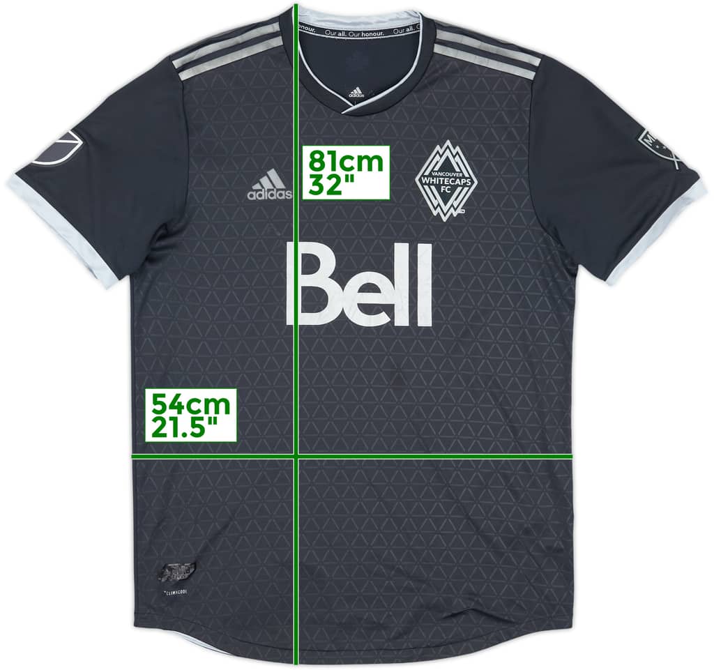 2018 Vancouver Whitecaps Authentic Away Shirt - 6/10 - (L)