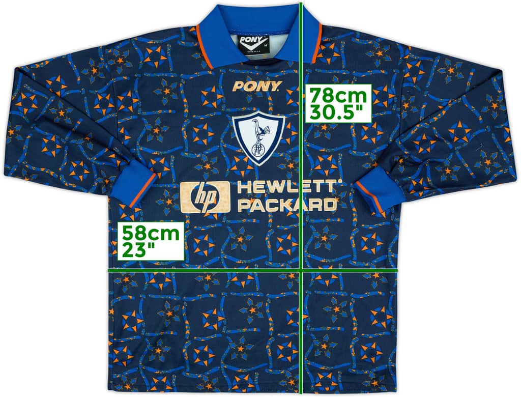 1996-97 Tottenham GK Shirt - 7/10 - (M)