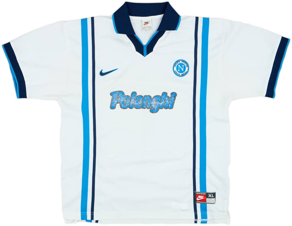 1997-98 Napoli Away Shirt - 6/10 - (XL)
