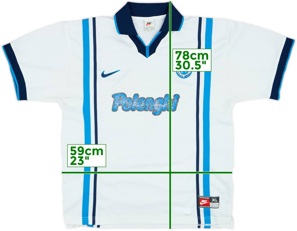 1997-98 Napoli Away Shirt - 6/10 - (XL)