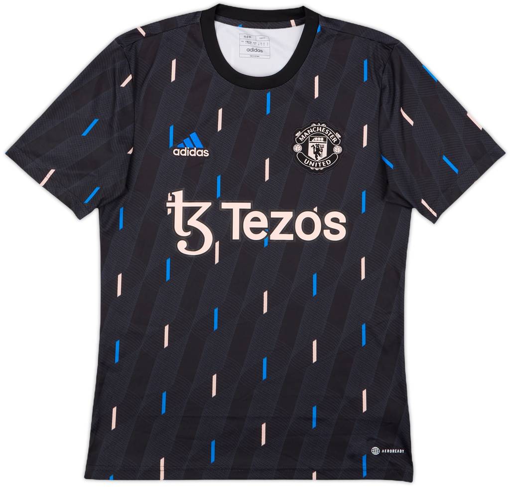 2022-23 Manchester United adidas Training Shirt - 9/10 - (S)