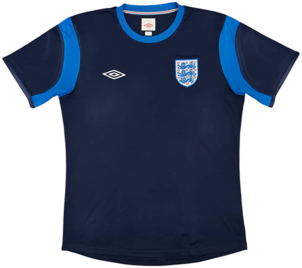 2010-11 England Umbro Training Shirt - 9/10 - (M)