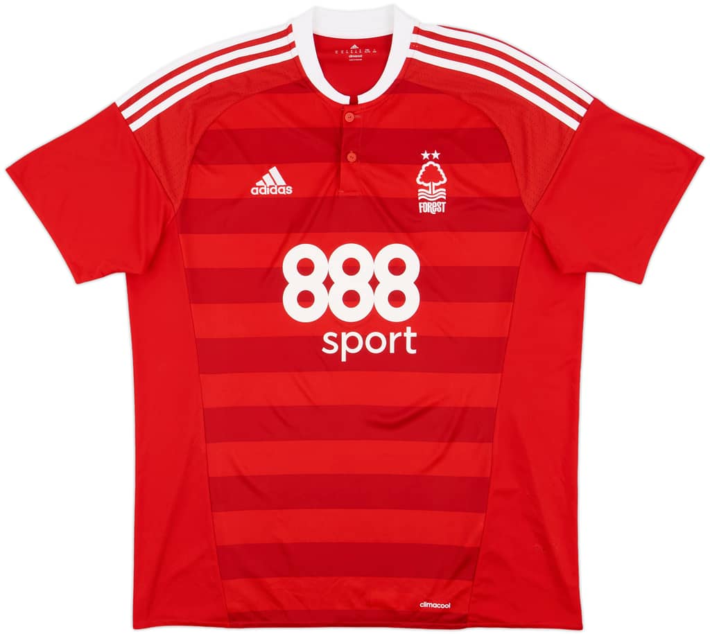 2016-17 Nottingham Forest Home Shirt - 5/10 - (XL)