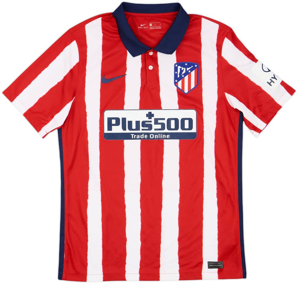 2020-21 Atletico Madrid Home Shirt - 8/10 - (M)