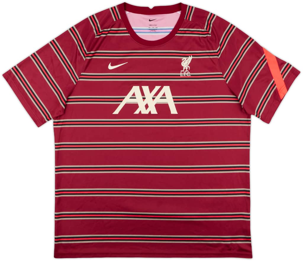 2021-22 Liverpool Nike Training Shirt - 8/10 - (XXL)