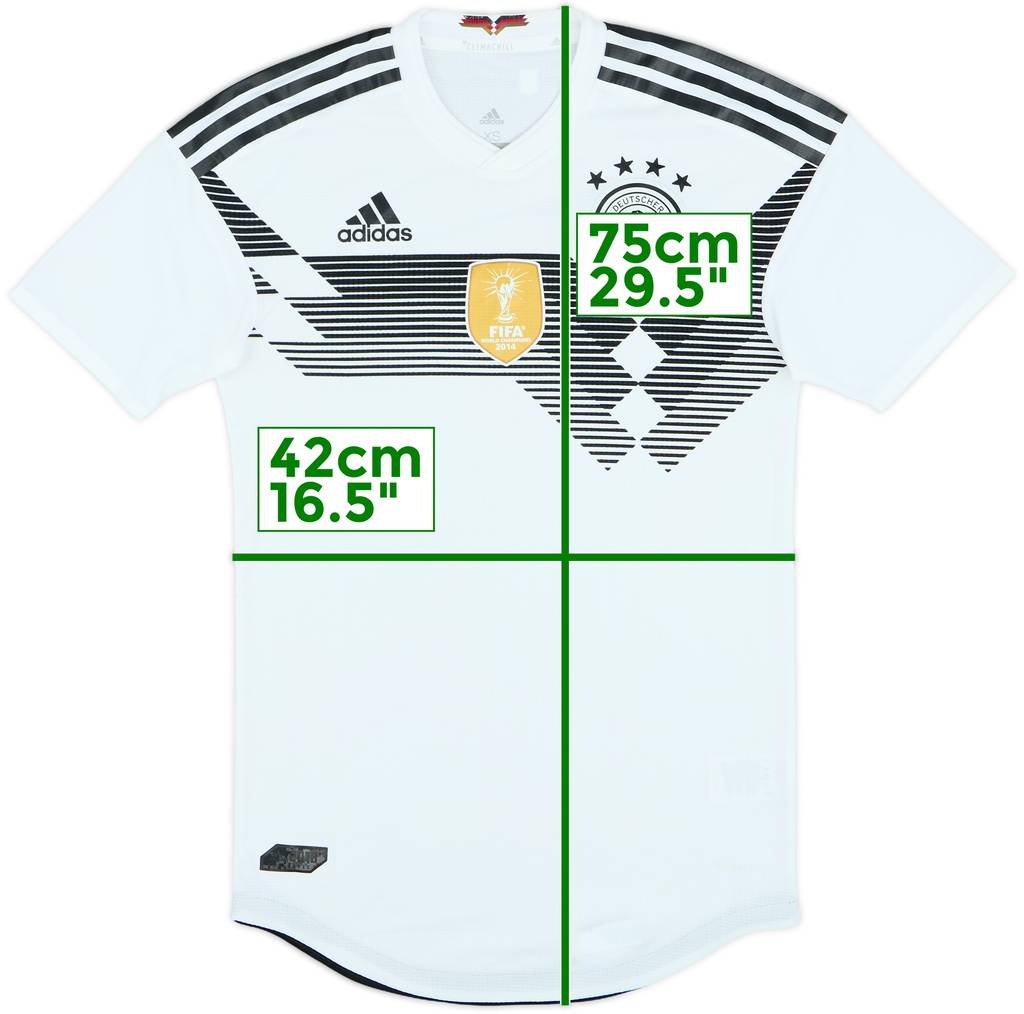 2018-19 Germany Authentic Home Shirt - 8/10 - (XS)