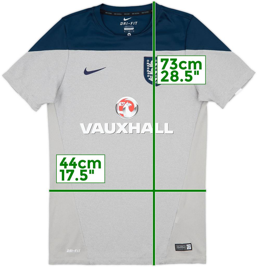 2014-15 England Nike Training Shirt - 10/10 - (M)