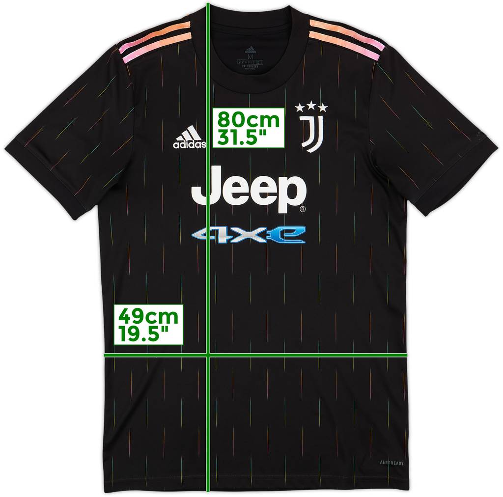 2021-22 Juventus Away Shirt - 6/10 - (M)
