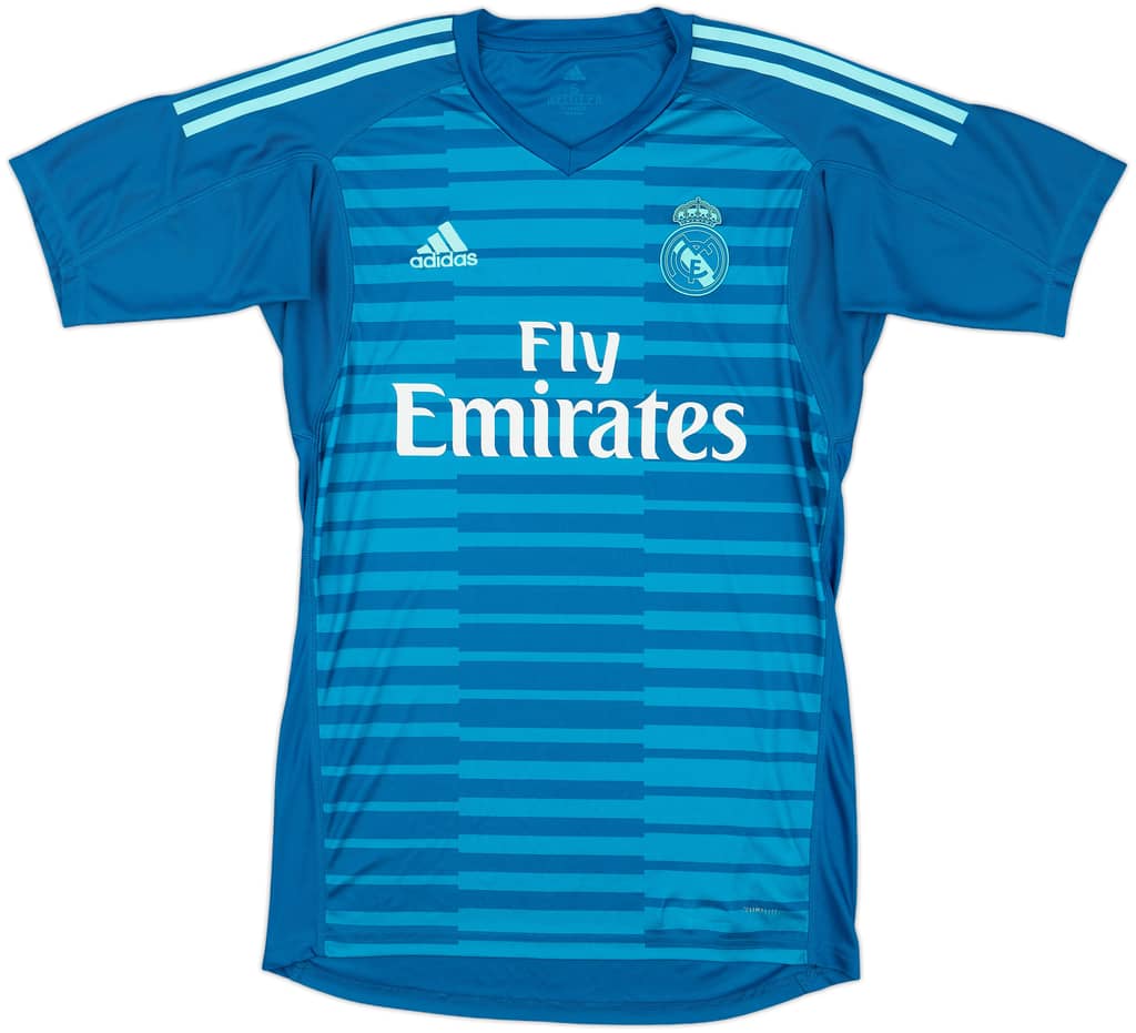 2018-19 Real Madrid GK S/S Shirt - 10/10 - (S)