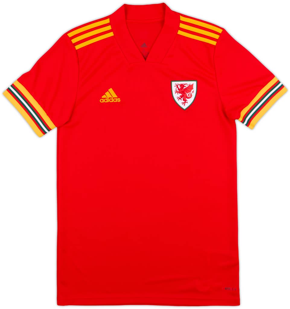 2020-21 Wales Home Shirt - 8/10 - (S)