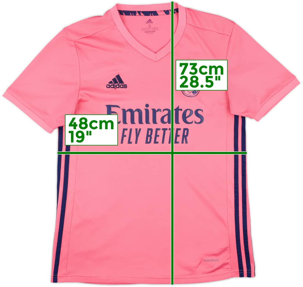 2020-21 Real Madrid Away Shirt - 8/10 - (S)