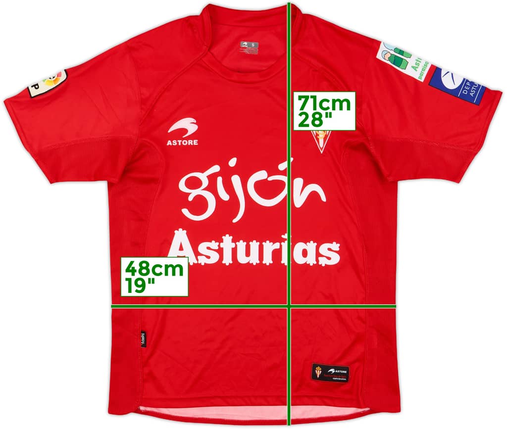 2010-11 Sporting Gijon Away Shirt - 8/10 - (S)