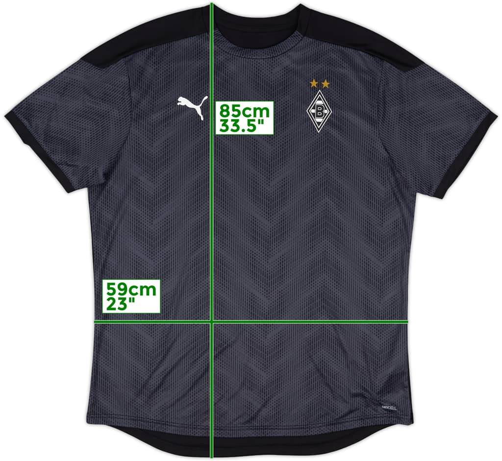 2019-20 Borussia Monchengladbach Puma Training Shirt - 9/10 - (XXL)