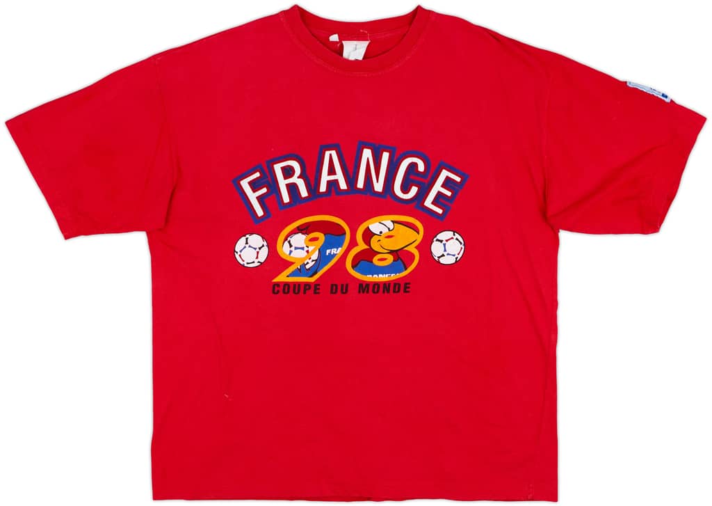 1998 France Coupe Du Monde Graphic Tee - 7/10 - (M)