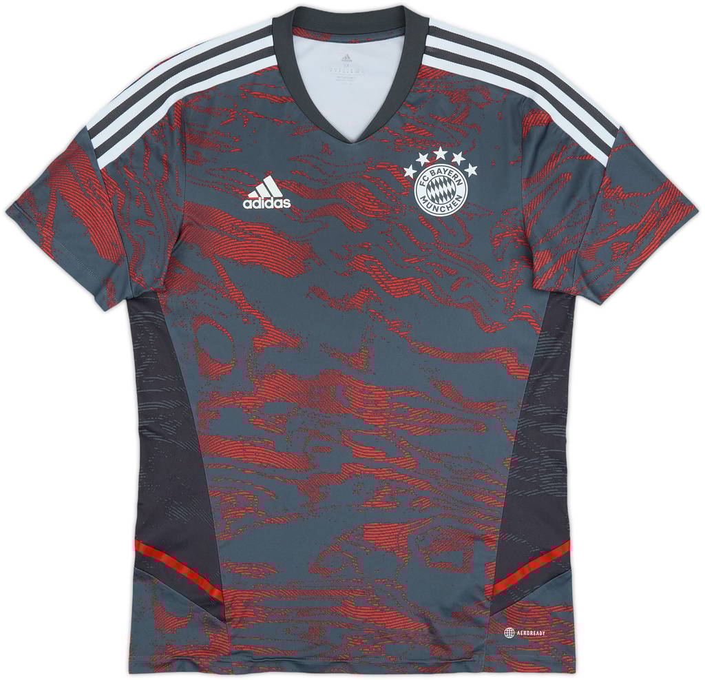 2021-22 Bayern Munich adidas Training Shirt - 8/10 - (M)