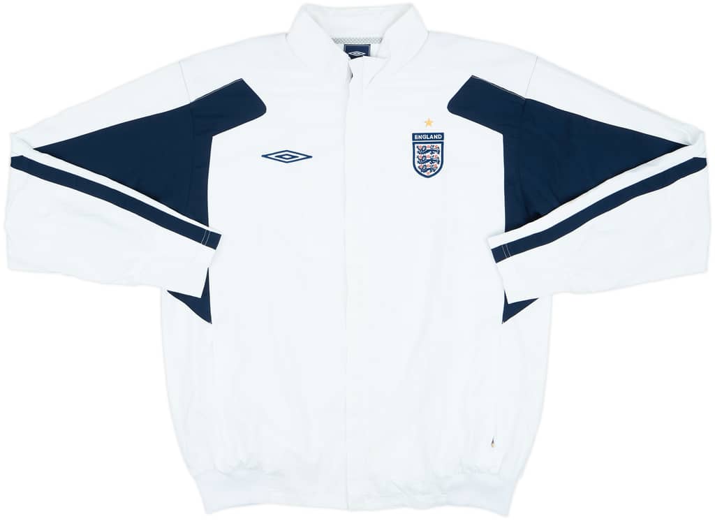 2007-08 England Umbro Track Jacket - 8/10 - (L)