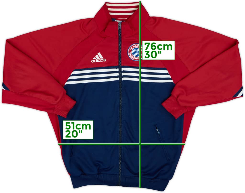 1998-99 Bayern Munich adidas Track Jacket - 8/10 - (L)