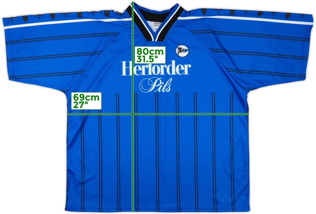 1998-99 Arminia Bielefeld Home Shirt - 9/10 - (XXL)