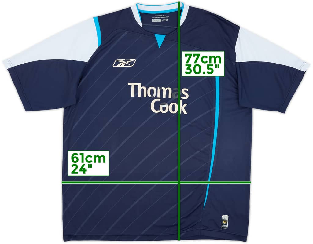 2005-06 Manchester City Away Shirt - 4/10 - (XL)