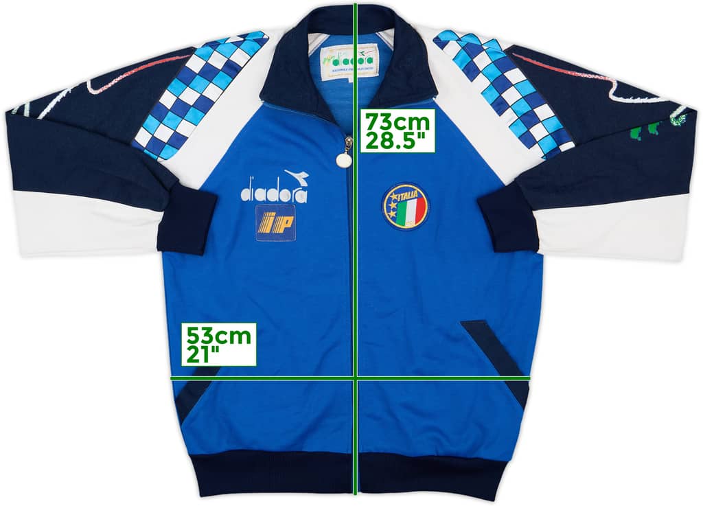 1990 Italy Diadora Track Jacket - 6/10 - (L)