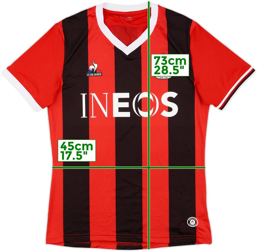 2023-24 Nice Home Shirt - 8/10 - (S)