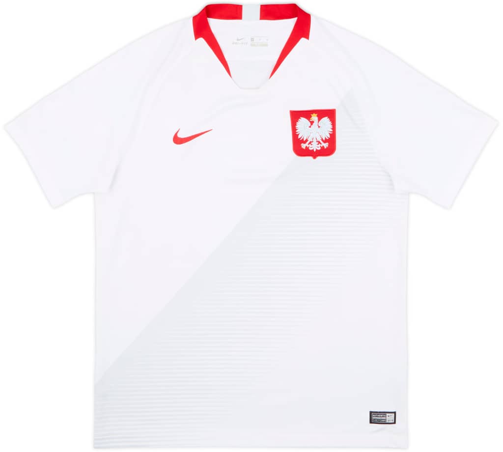 2018-19 Poland Home Shirt - 9/10 - (M)