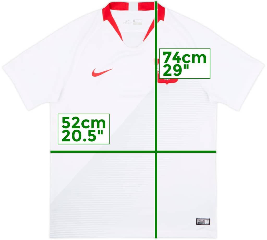 2018-19 Poland Home Shirt - 9/10 - (M)