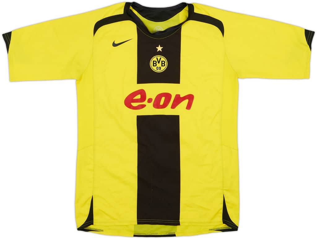 2005-06 Borussia Dortmund Home Shirt - 6/10 - (XL.Boys)