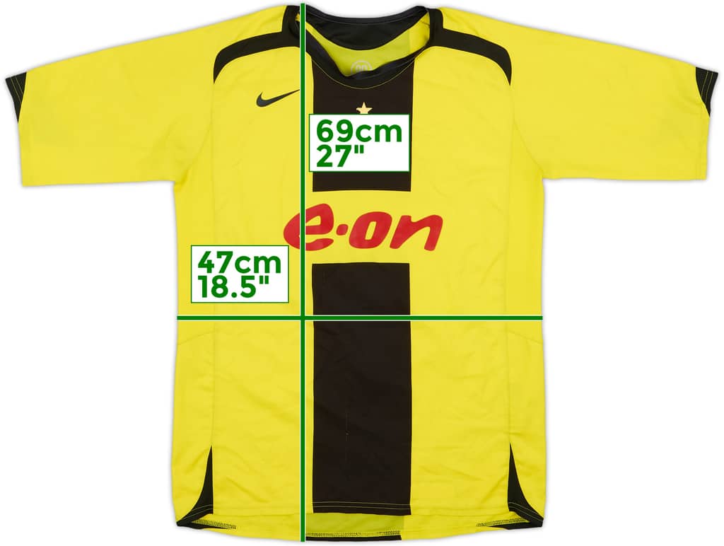 2005-06 Borussia Dortmund Home Shirt - 6/10 - (XL.Boys)