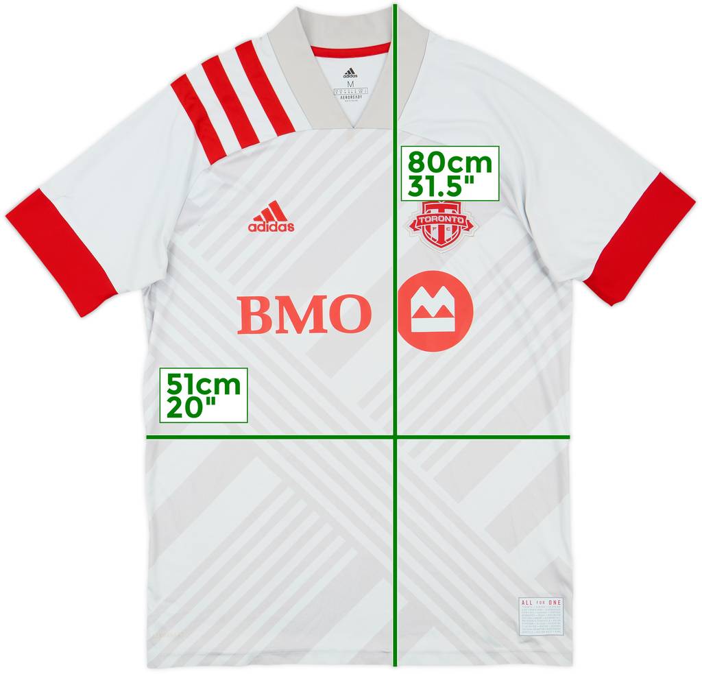 2020-22 Toronto FC Away Shirt - 5/10 - (M)