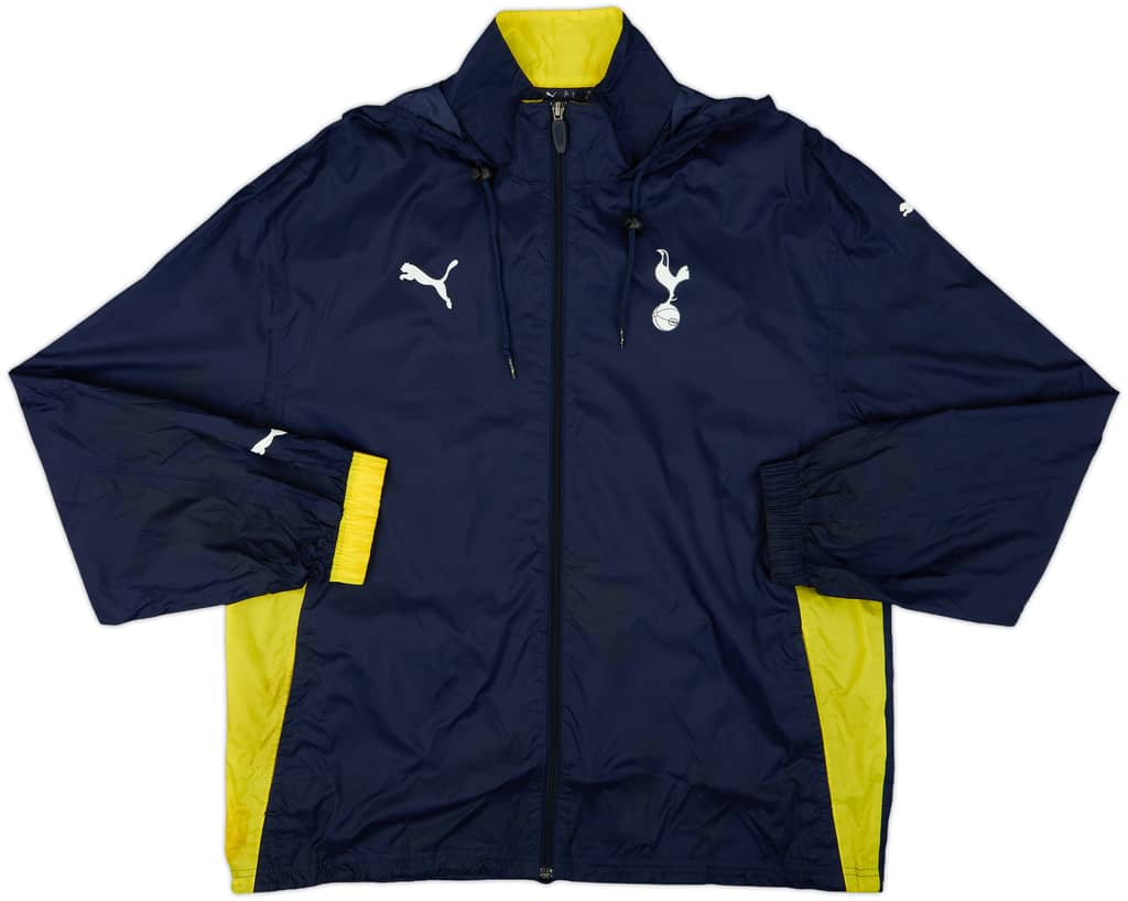 2009-10 Tottenham Puma Hooded Rain Jacket - 9/10 - (L)