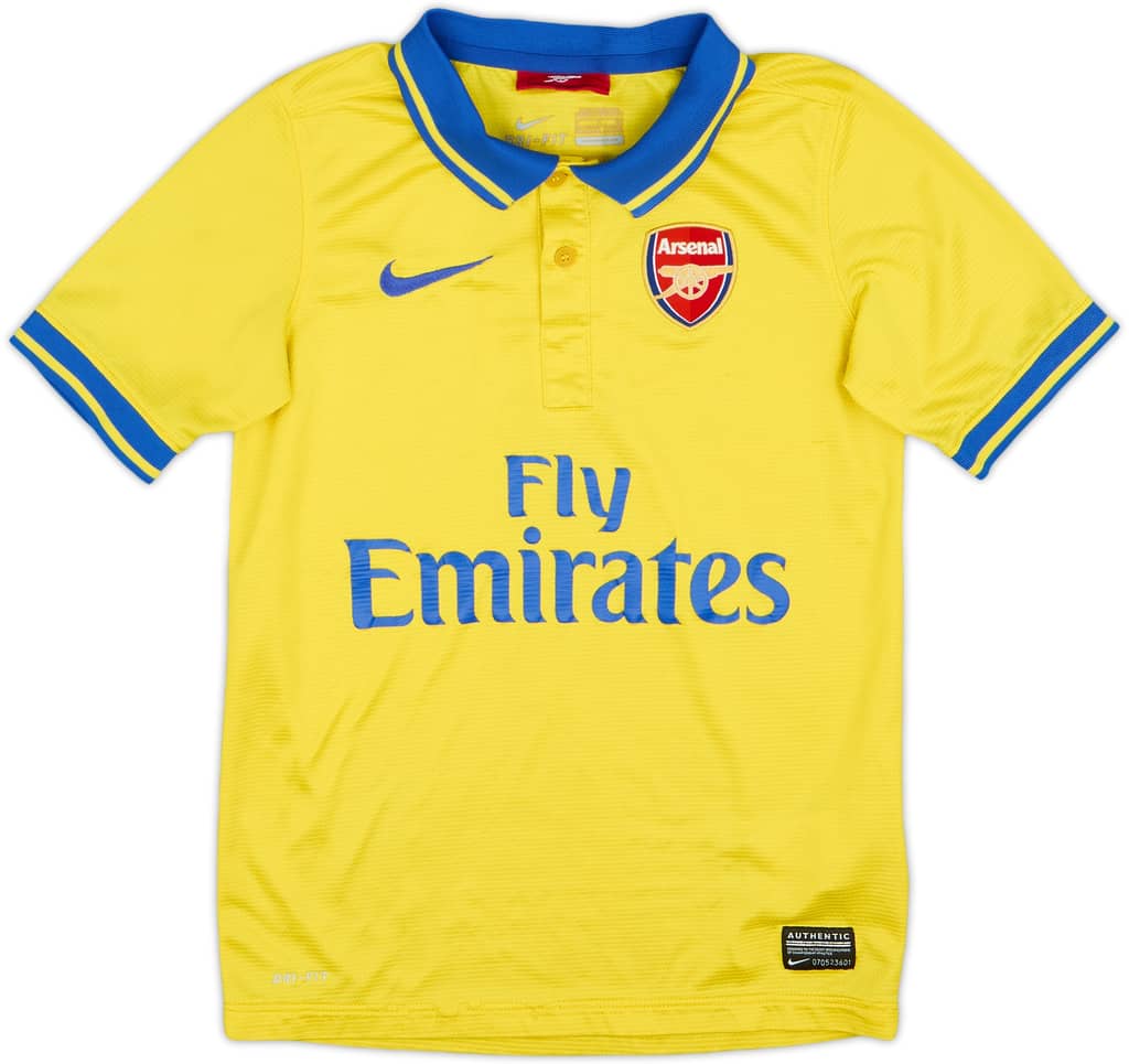 2013-14 Arsenal Away Shirt - 7/10 - (S.Boys)