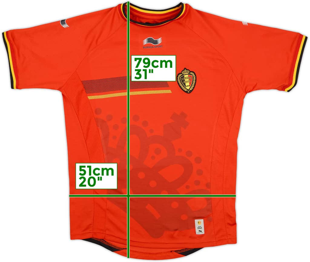 2012-14 Belgium Home Shirt - 10/10 - (XL)