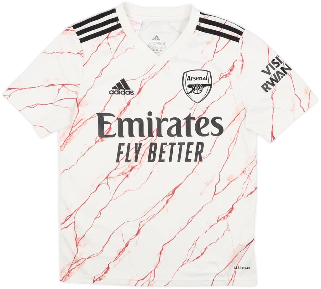 2020-21 Arsenal Away Shirt - 9/10 - (L.Boys)