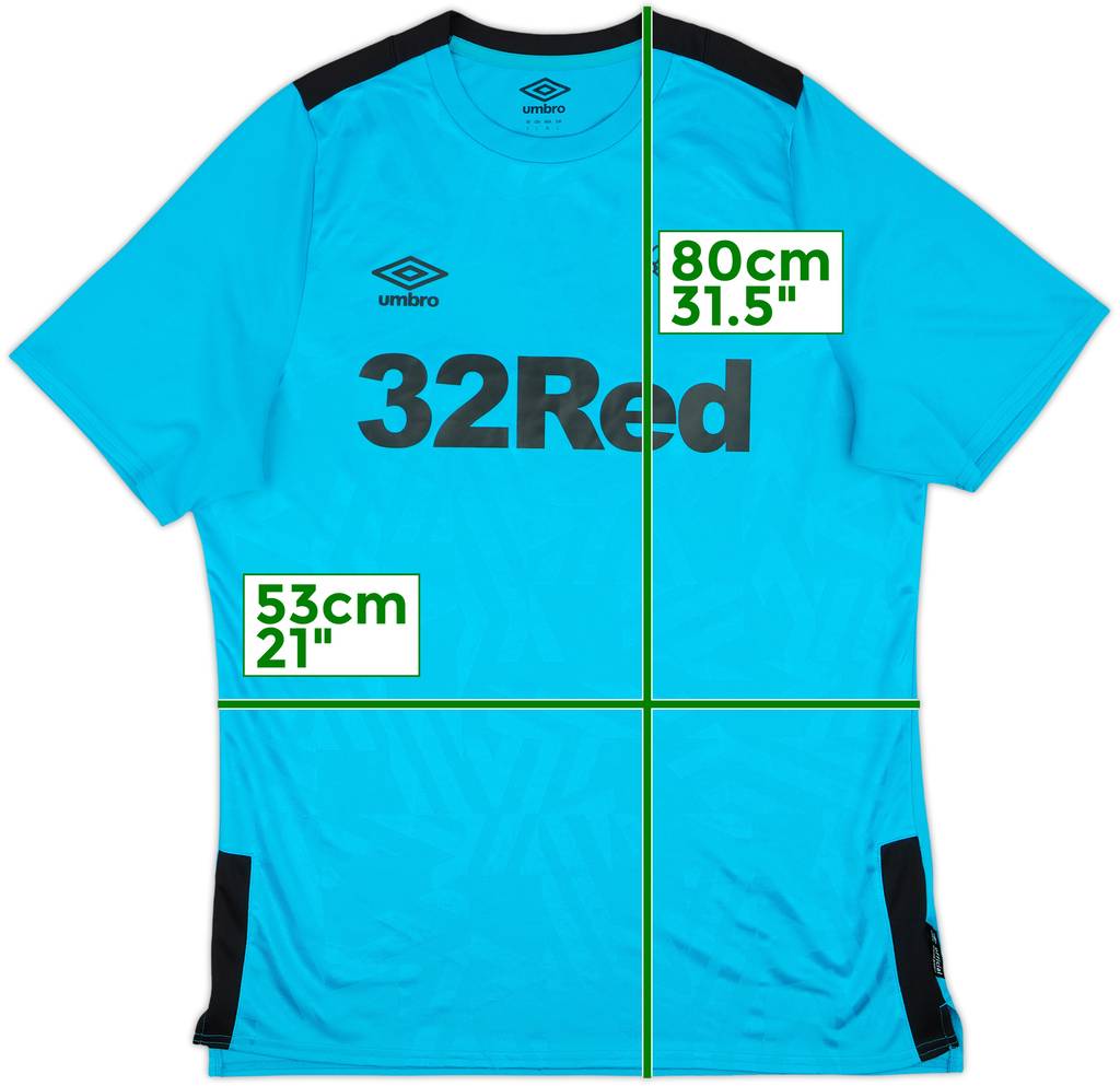 2019-20 Derby County Away Shirt - 9/10 - (L)