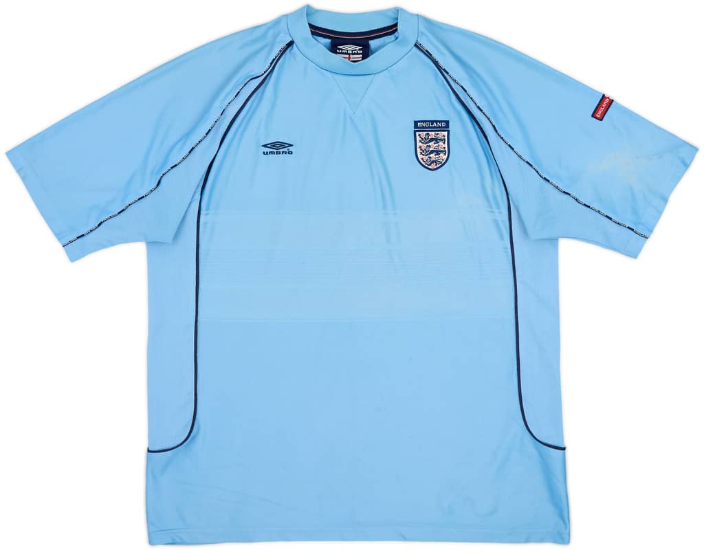 2000-01 England Umbro Training Shirt - 7/10 - (XL)