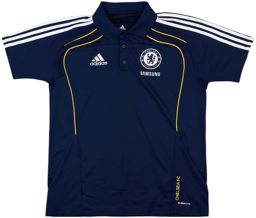 2010-11 Chelsea adidas Polo Shirt - 7/10 - (L)