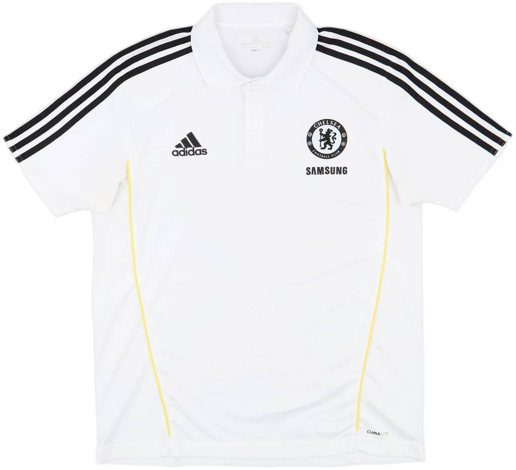 2011-12 Chelsea adidas Polo Shirt - 7/10 - (L)